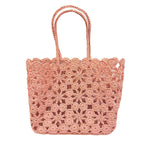 Tote Corallo Crochet - Pink Coral