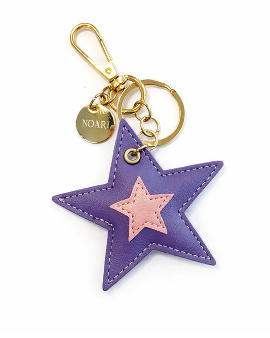 Star Keychain Purple