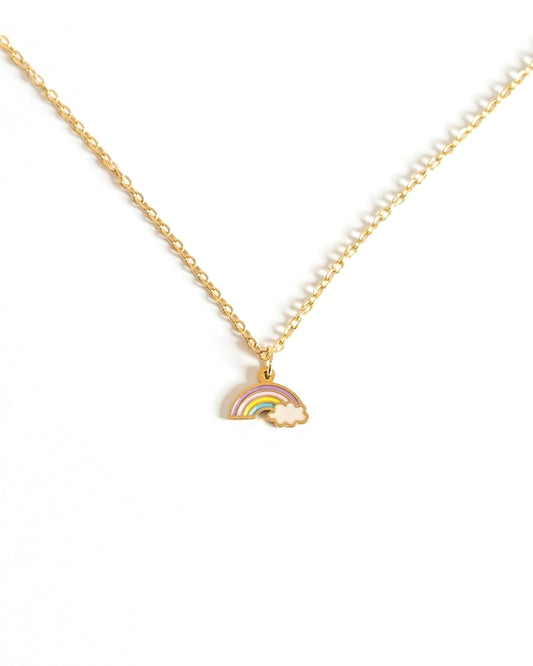 Rainbow Charm Necklace