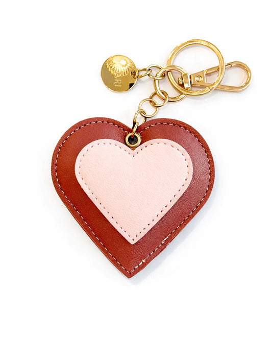 Heart Keychain Ruby