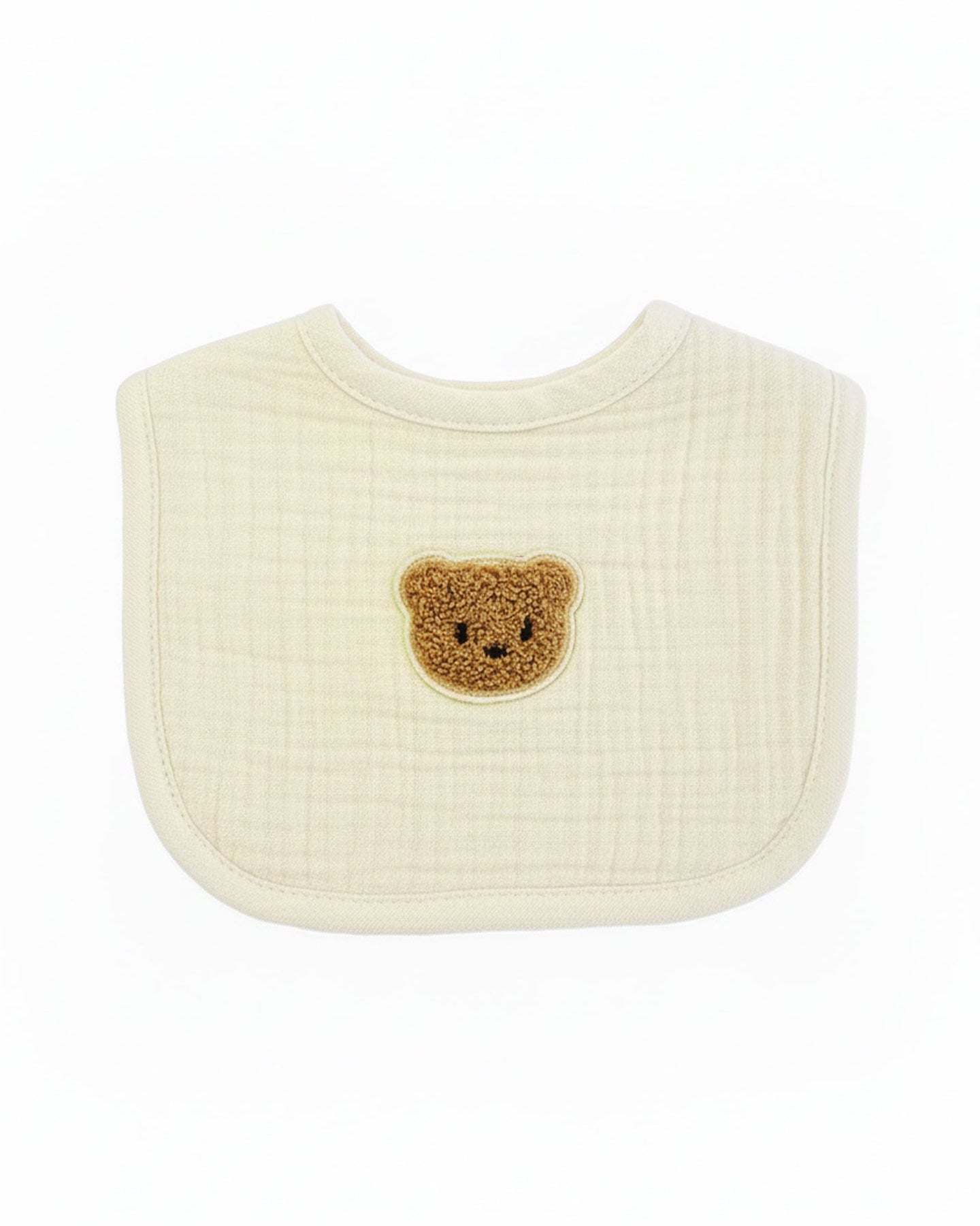 Teddy Bib - Beige