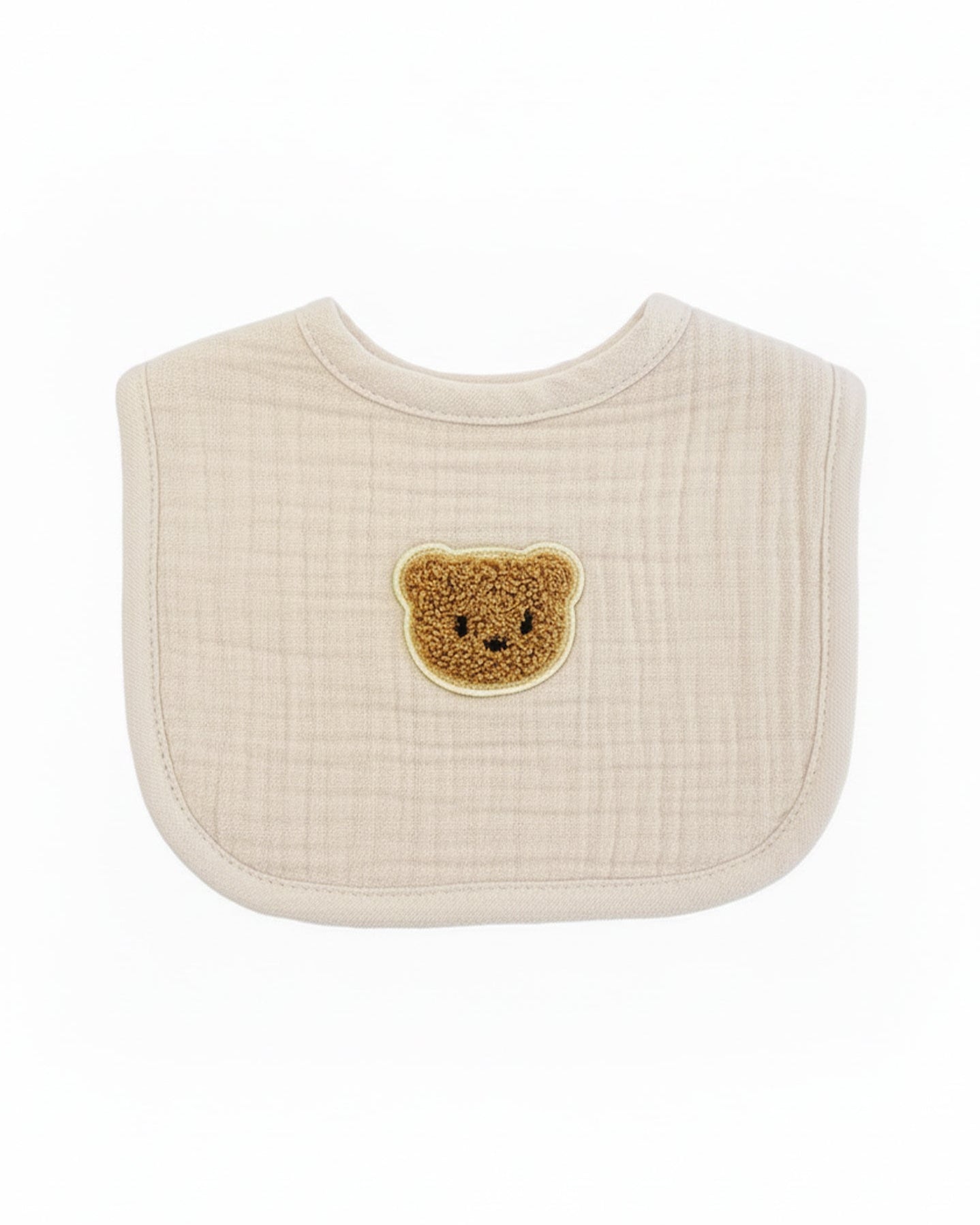 Teddy Bib - Mocha