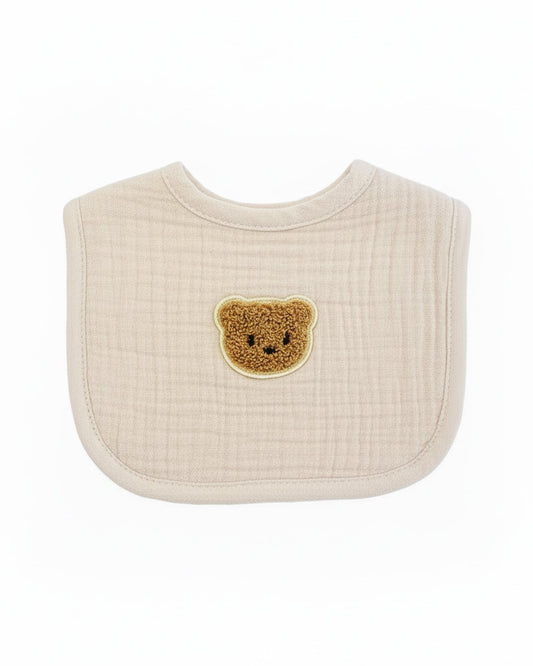 Teddy Bib - Mocha