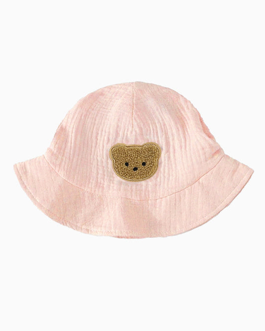 Bucket Hat - Teddy Pink
