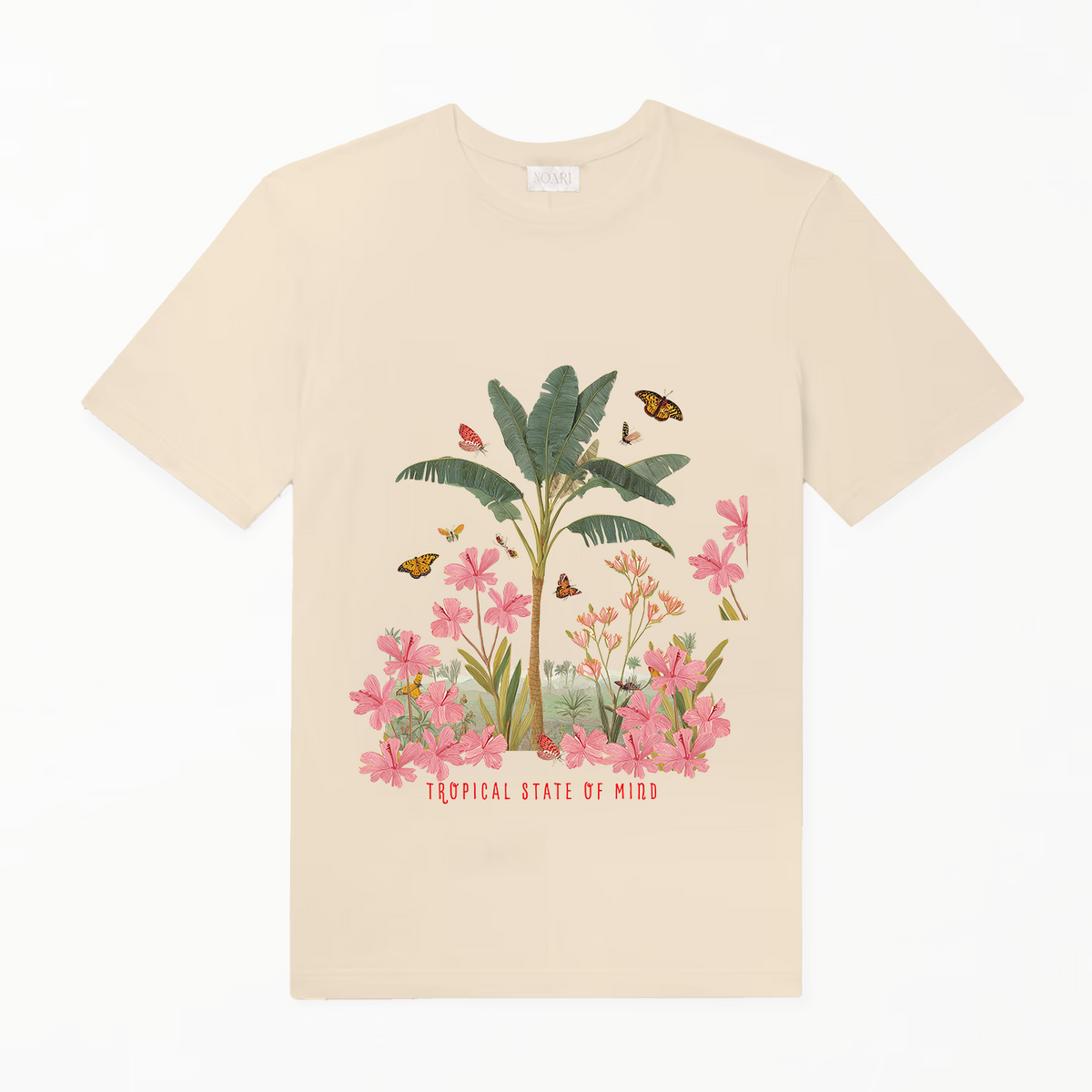 TShirt - Tropical State of Mind - Cream