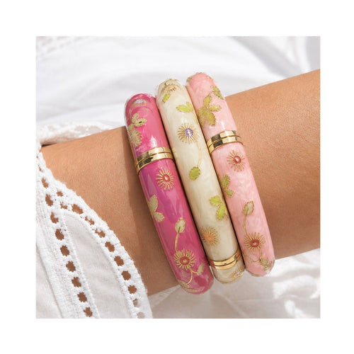 Bangle Enamel - Vine Ivory